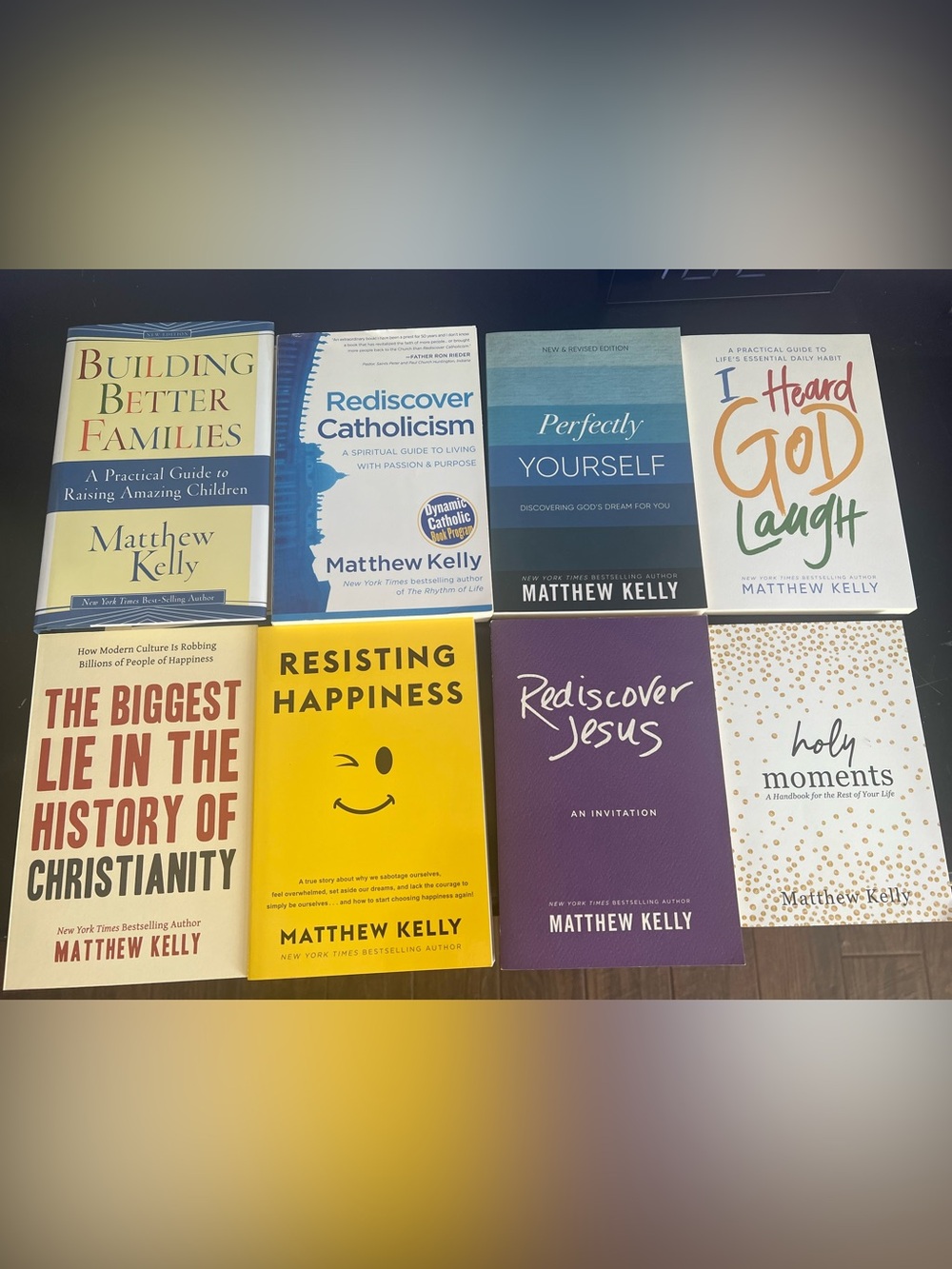 Set/Lot of 8 Matthew Kelly books